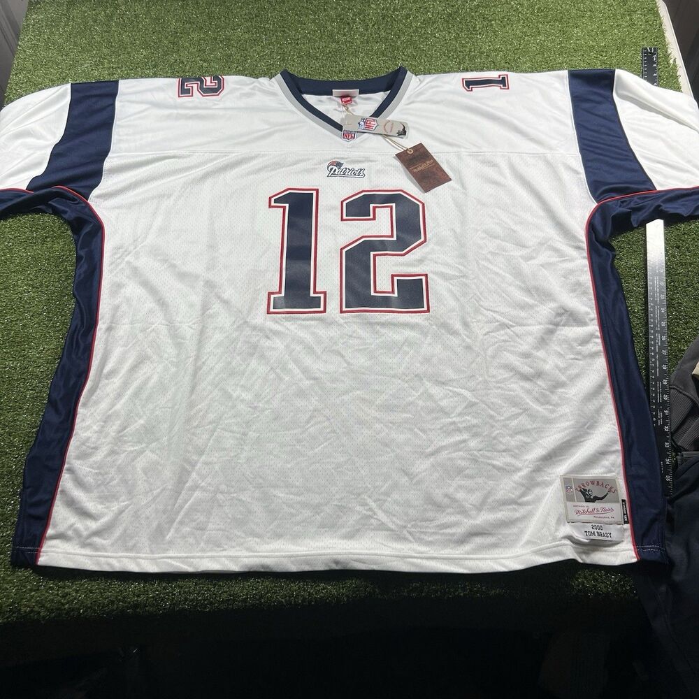 Mitchell & Ness New England Patriots Tom Brady 2000 Legacy Jersey 6XLBig NWT NFL